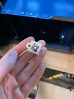 Roblox's logo keychain 0.2mm layer, 2 walls, 15% infill