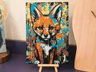 Pop Color Fox
