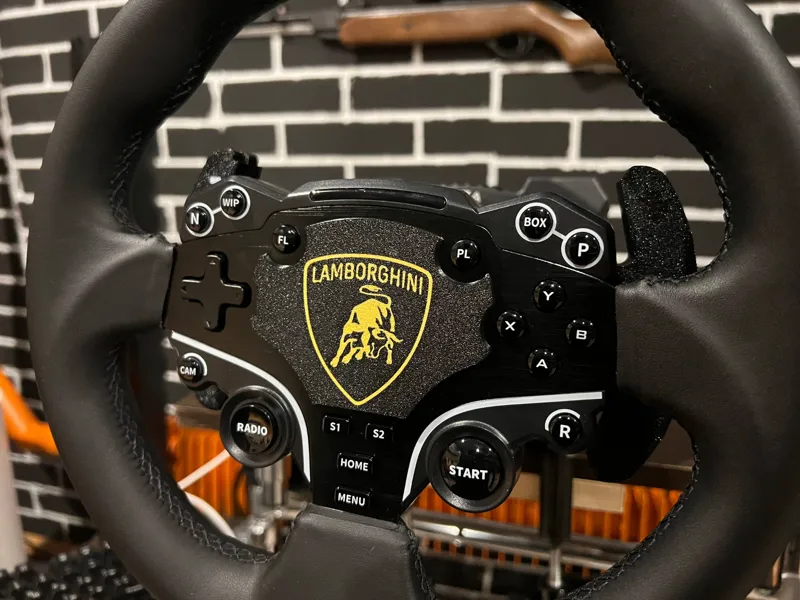 MOZA ES Magnetic logo plate Lamborghini