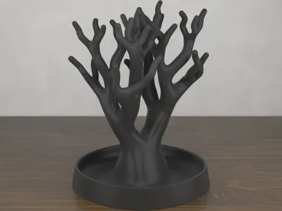 ORGANIC TREE JEWELRY STAND