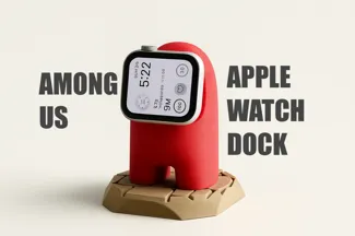 Among Us - Apple Watch Stand [28mm diameter]