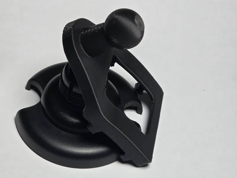 VW Golf 6 phone ball mount