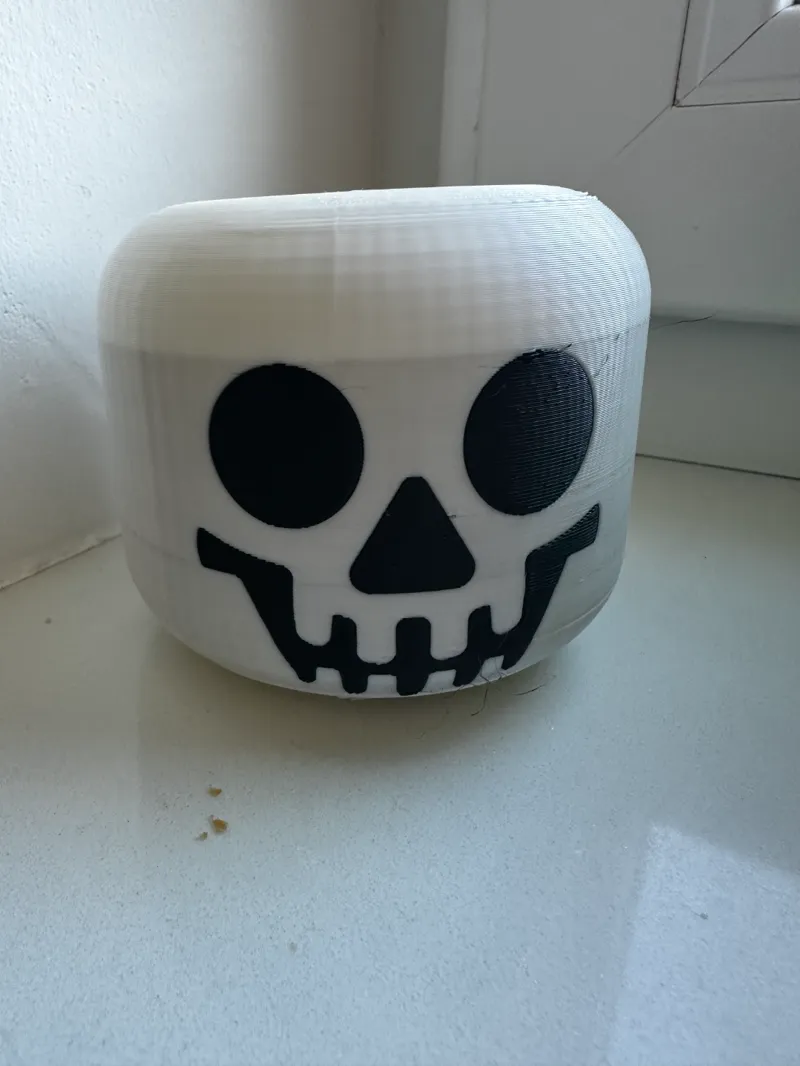 Danish Brick Style Skeleton Candy Bowl 