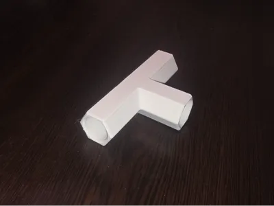 Hex-Reinforced T-Joint for Baby Playpen (19mm)