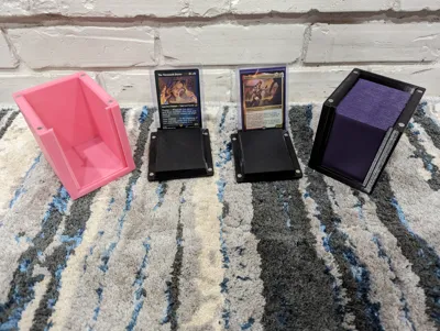 MTG Commander Deckbox 100 Double Sleeve Cards TCG - Free 3D Print Model - MakerWorld MTG Commander Deckbox 100 Double Sleeve Cards TCG - Free 3D Print Model - MakerWorld