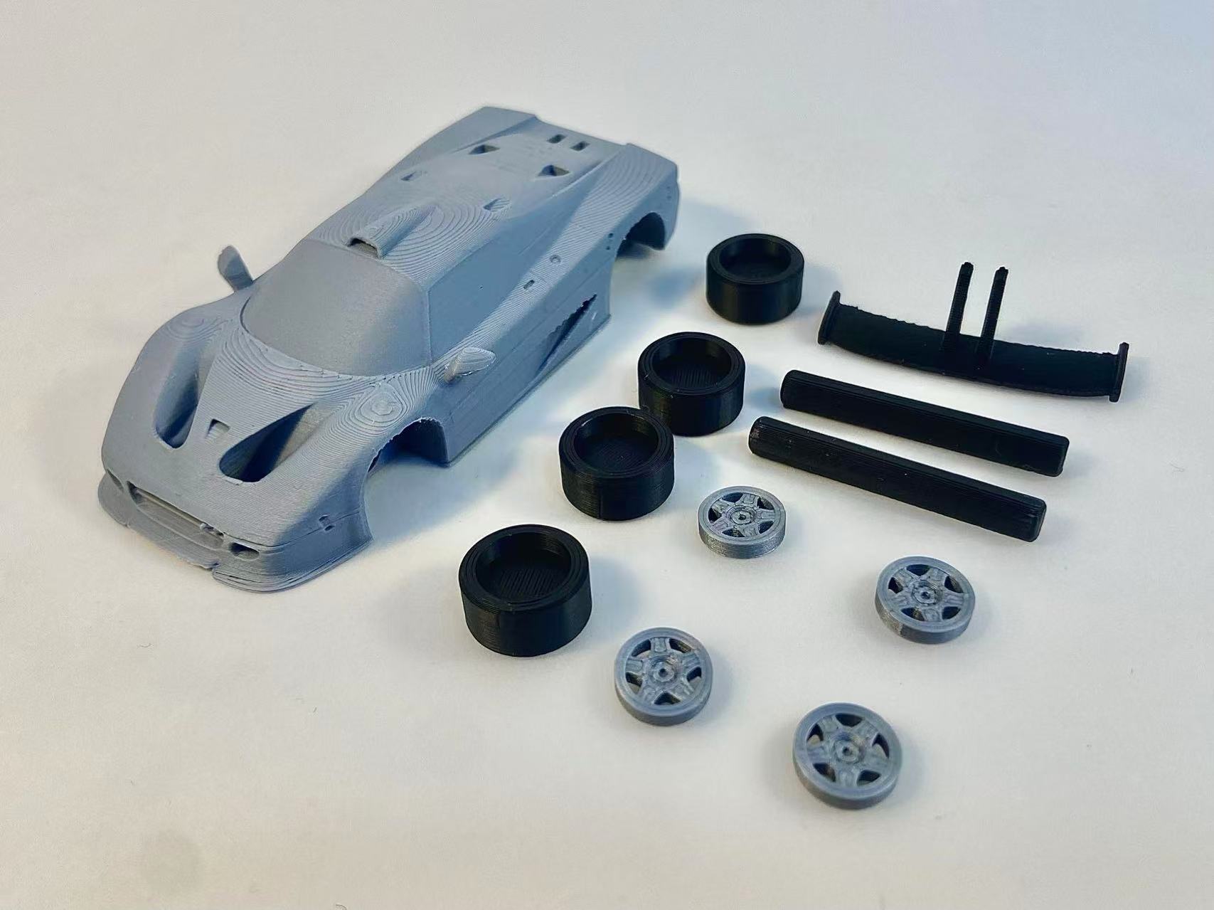Ferrari】Ferrari F50 GT1 Racing Car Supercar Road Car Assembly