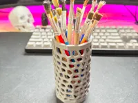 Pot de rangement pour pinceaux et crayons — photo 1