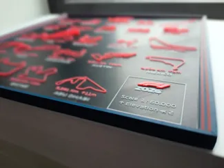 F1 2026 Topographic Circuits (Scale 1:60000)