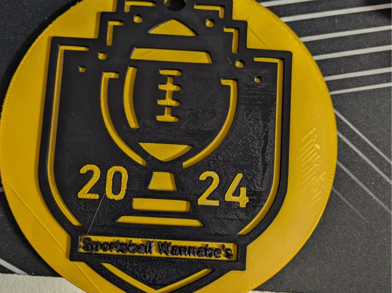 2024 football fantasy medal 