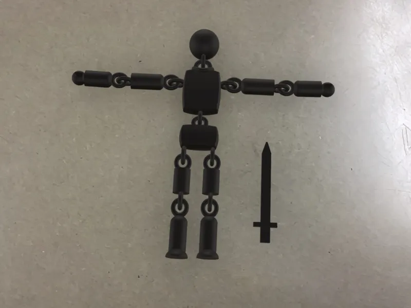 Floppy ragdoll dummy