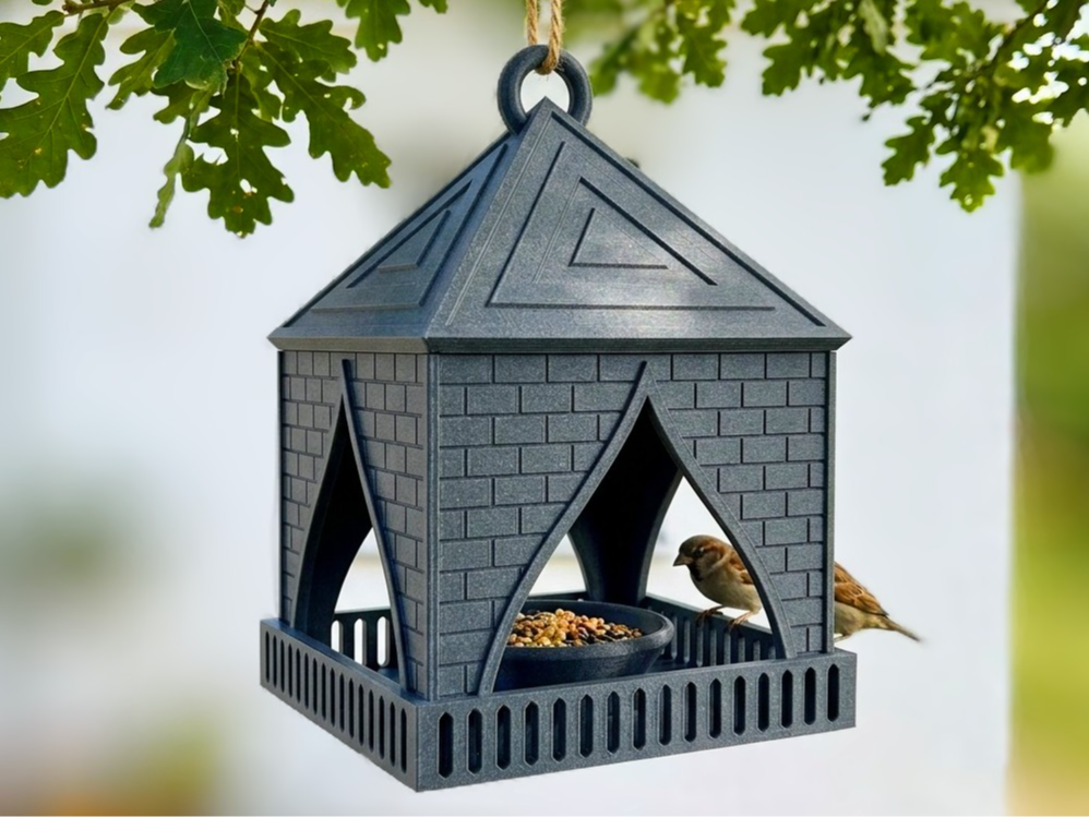 Gothic Citadel -Bird Feeder No Support-single part