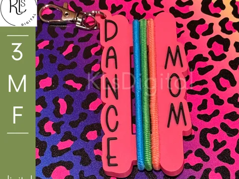 Accesorio para sujetar ligas de cabello: Dance Mom Hair Tie Holder — referencia de MakerWorld