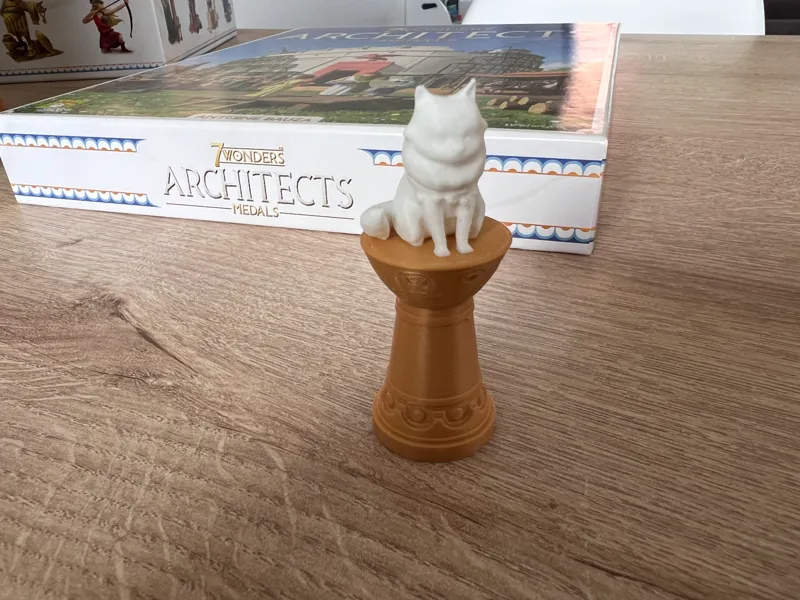 7 Wonders Architects Medals Domestic Cat
