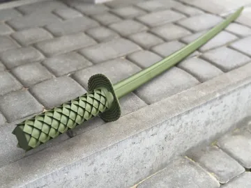 Adorno temático: Long Dragon Katana (Print-in-Place) — vista de referencia 5