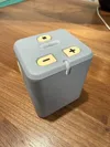 Dedicated support interface material, 3 button options