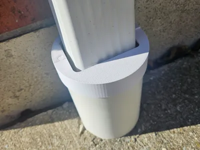 Eaves Trough Downspout Cap