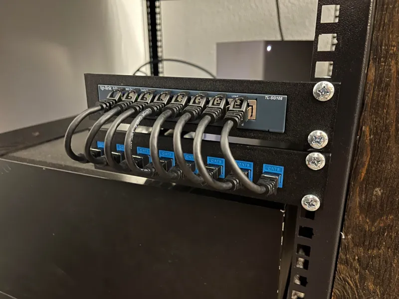 TL-SG108 rack mount bracket narrow width