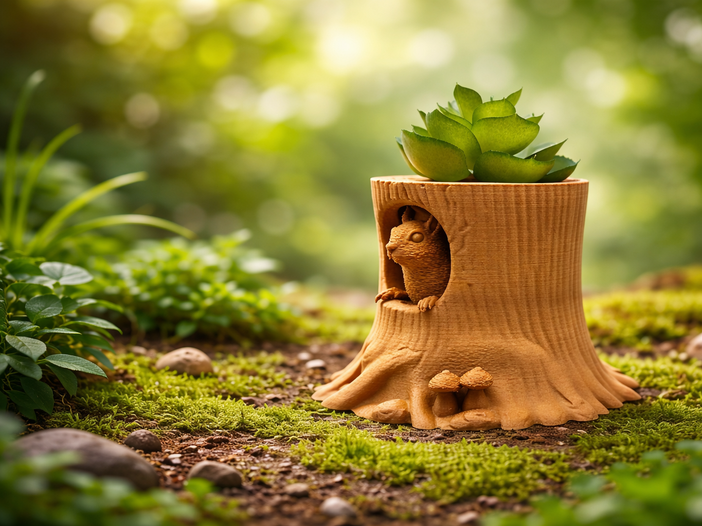 Squirrel  Planter / Pot