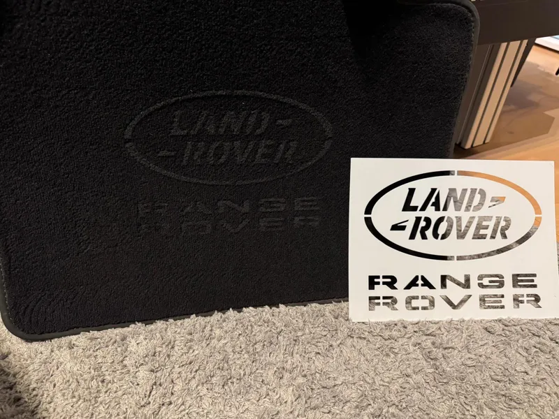 Land Rover Range Rover Schablone - Detailing