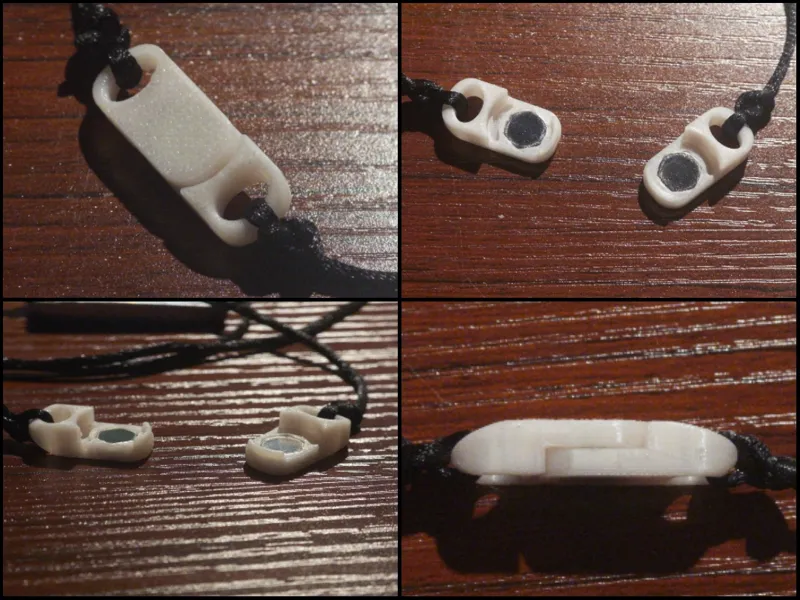 Thin Magnetic Bracelet & Necklace Clasp