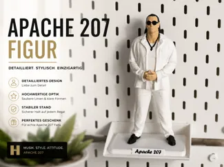 Apache 207 Figur auf Base/Stand