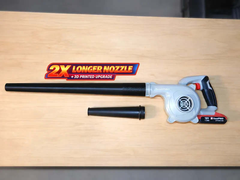 ToolPRO 18V Workshop Blower - Ultimate Nozzles