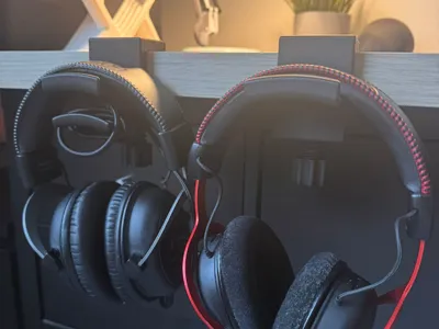 Desk Mount Headphone Holder / Mount / Clamp