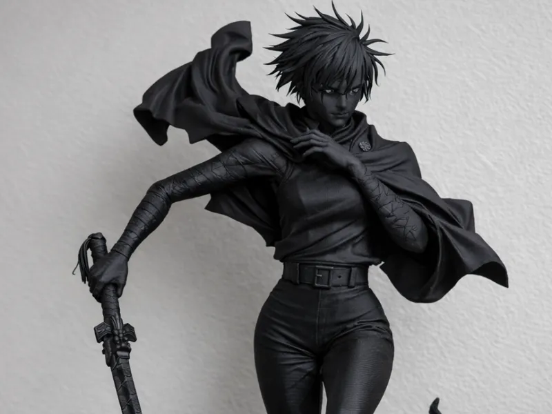 Maki Zenn'in statue