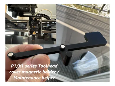 P1/X1 series Toolhead cover magnetic holder