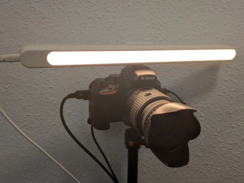 ROLFSTORP key-light shoe mount for Nikon / DSLR