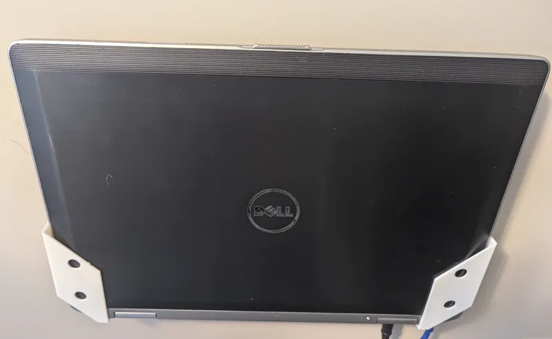 Simple Laptop Wall Mounting Bracket
