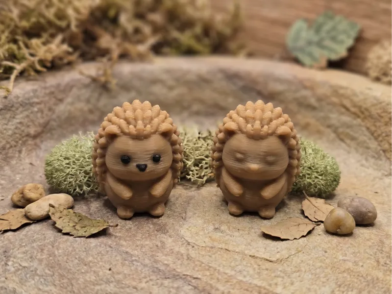 Mini Hedgehog Figurine - Baby Hedgehog Figurine