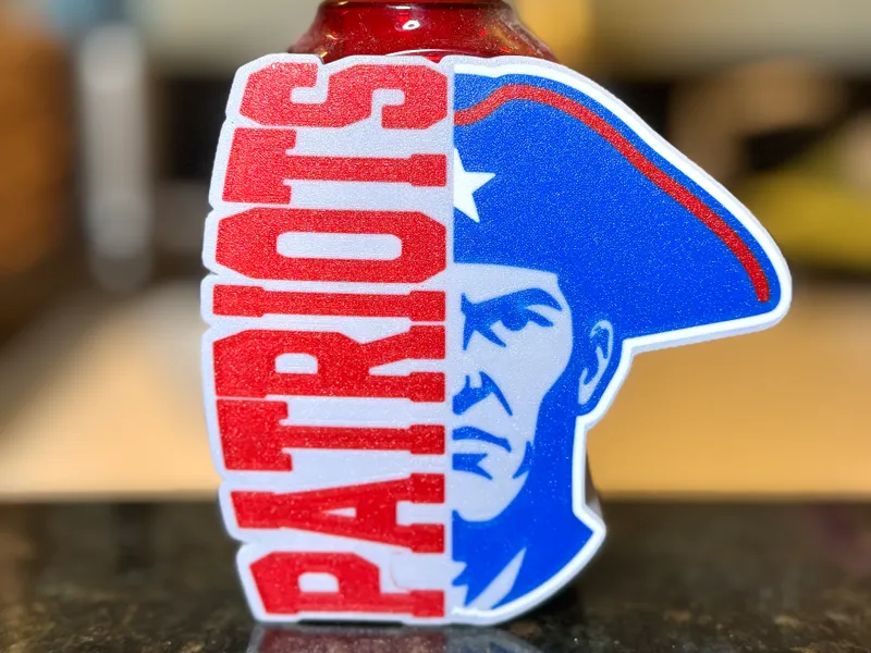 Patriots Football B&BW Soap Bottle Holder