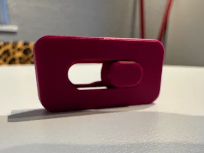 Print in place sliding switch fidget