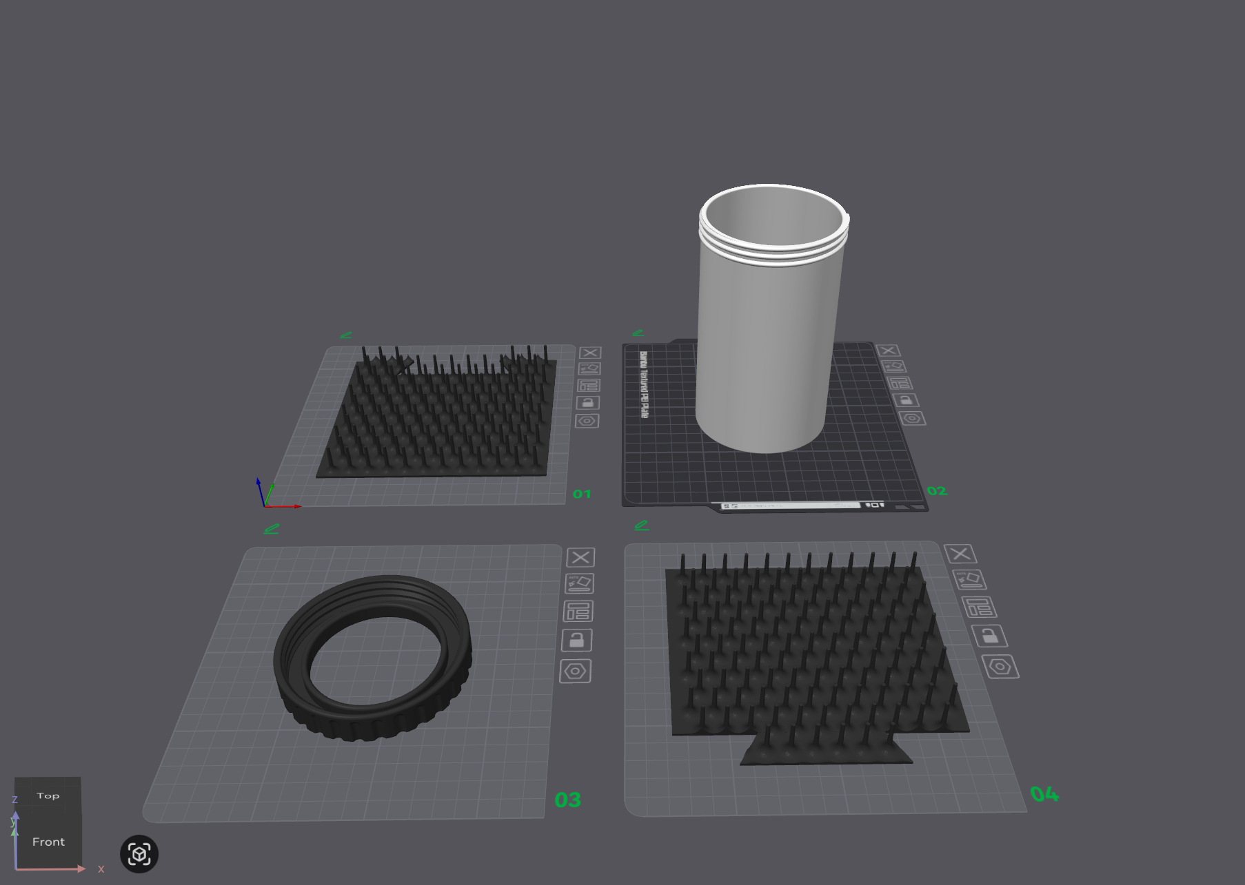 Miniatura 3 do modelo 3D Pet Paw Cleaner