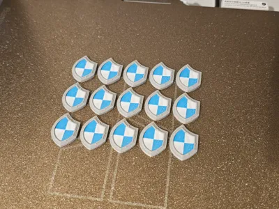 Shield Tokens – Single-Sided Defense Markers HOMM3