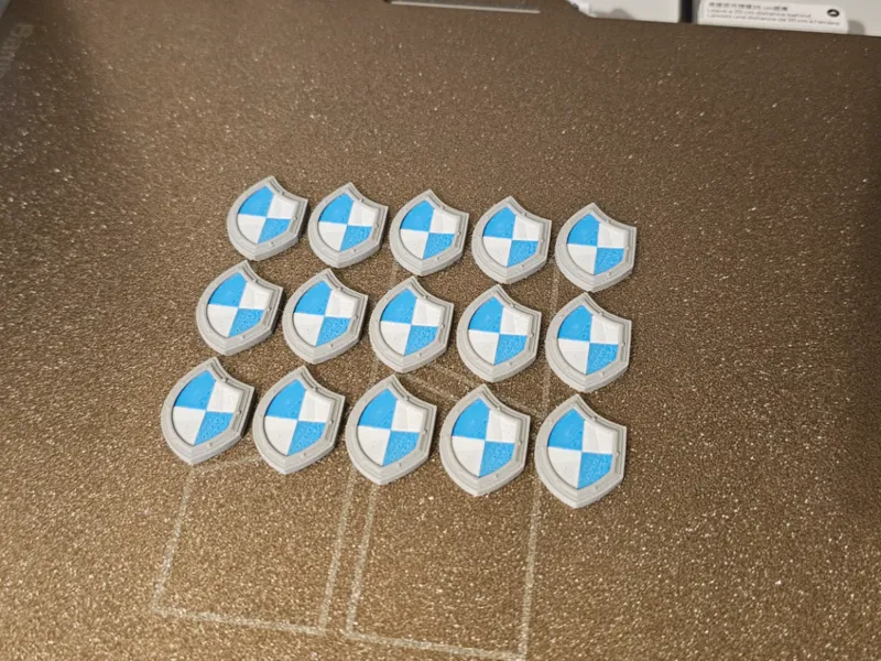 Shield Tokens – Single-Sided Defense Markers HOMM3