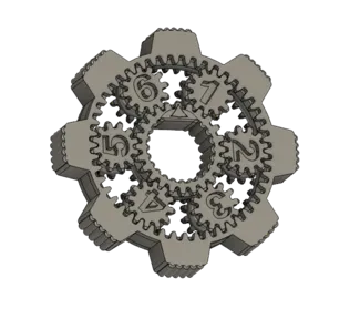 D6 Spinner Fidget