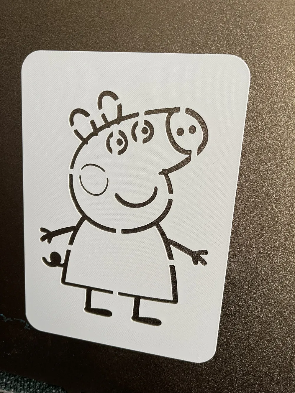 Peppa Pig - Template Stencil for drawing and paint by ideat0m - MakerWorld