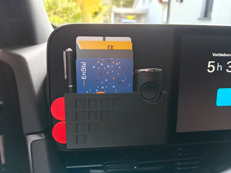 Ioniq 5 Magnetic 6x Card Holder (+ Pen & Opener)