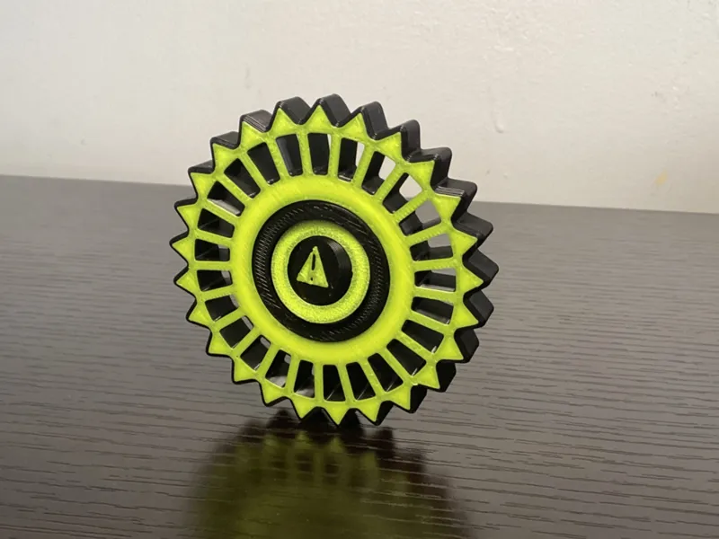 ''Danger Zone'' Gyro Fidget Spinner - Toys