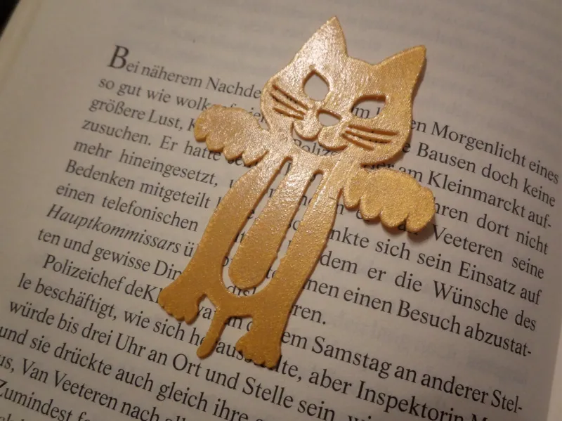 Cute Cat Bookmark