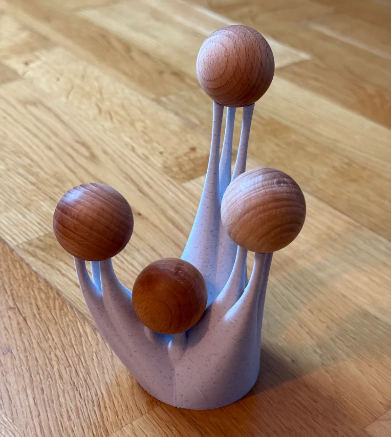 Scented Wooden Balls Ornament