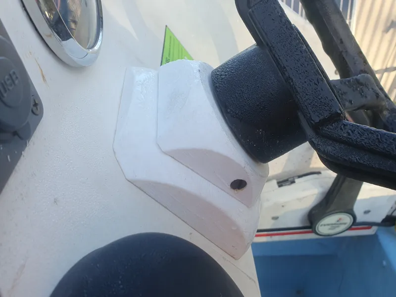 Boat steering cowling