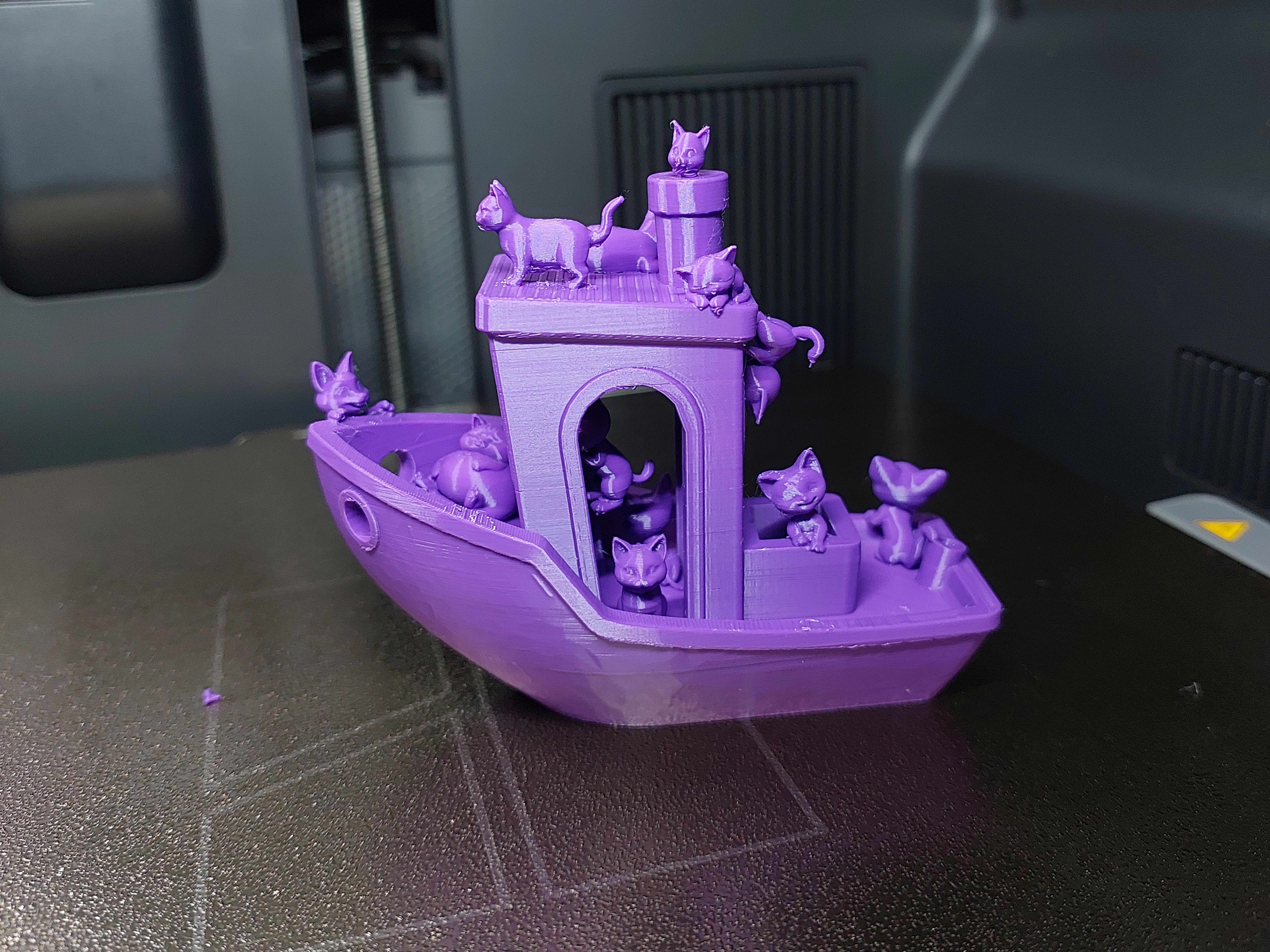 Miniatura 4 do modelo 3D Crazy Cat Benchy
