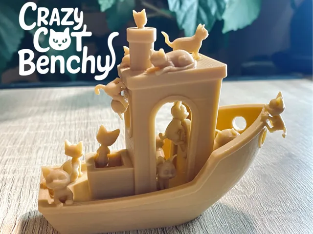 Crazy Cat Benchy