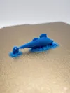 80mm crankbait with supports