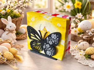 Napkin holder  - butterfly