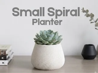 Small Spiral Planter