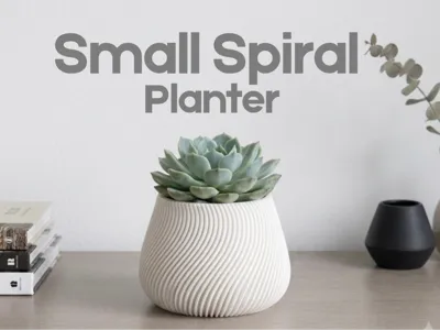 Small Spiral Planter
